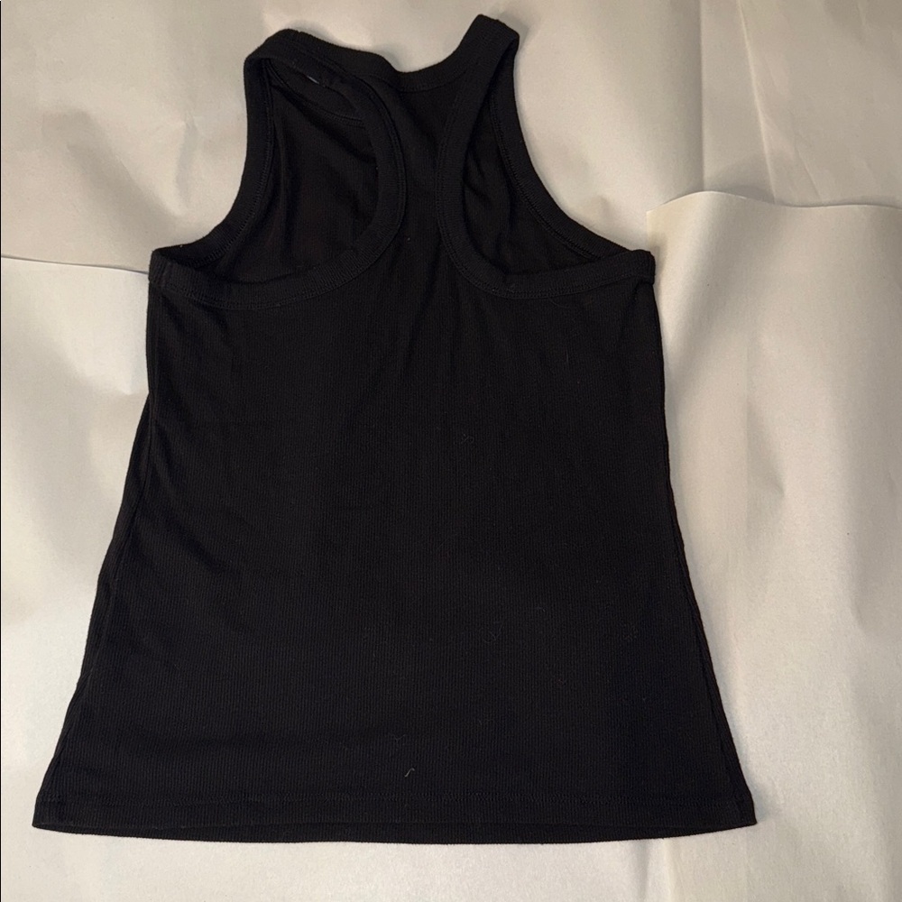 Old Navy Active Black Ribbed Tank - Picture 3 of 5